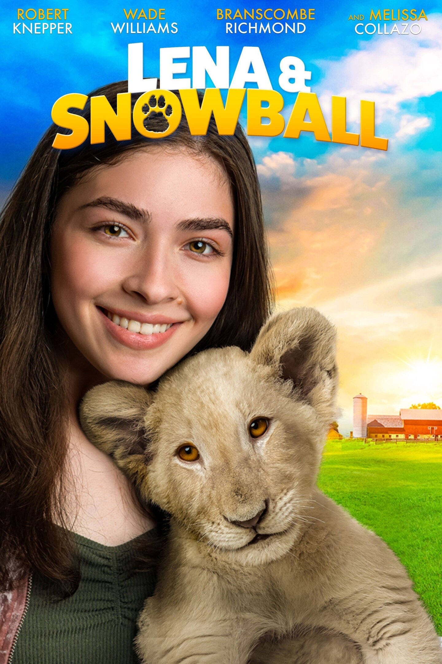 лена и львенок 2020